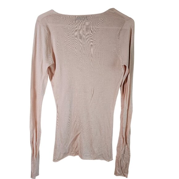 Day Birger Et Mikkelsen Women Med Spun Silk Sweater Quiet Luxury Minimalist - Picture 5 of 15